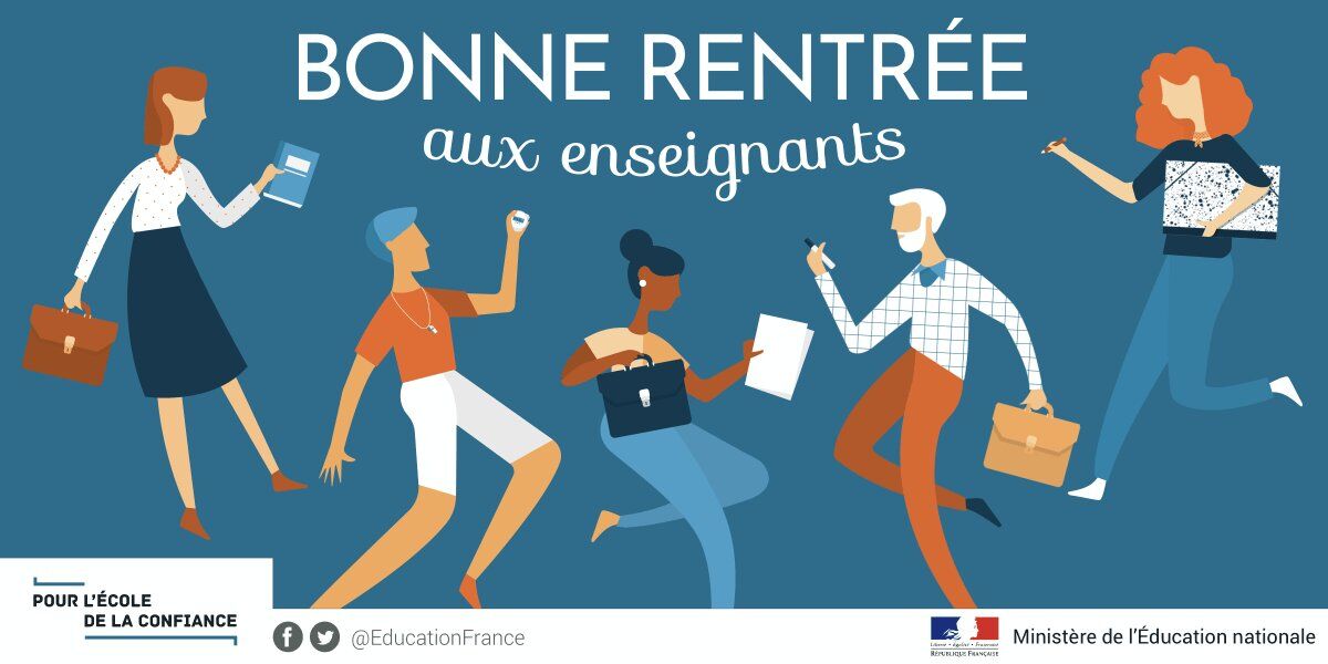 Rentrée des enseignants